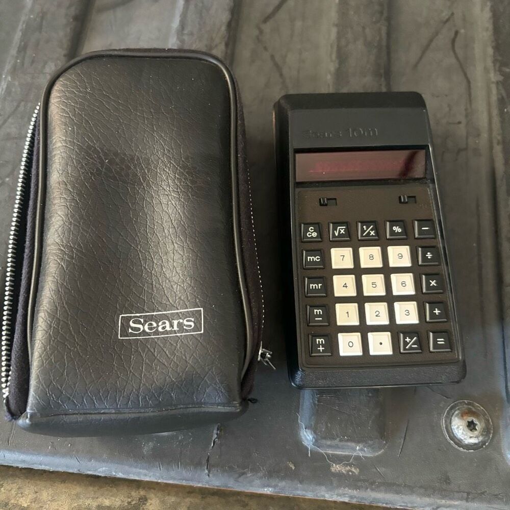 Sears Vintage 10M Calculator *Read*